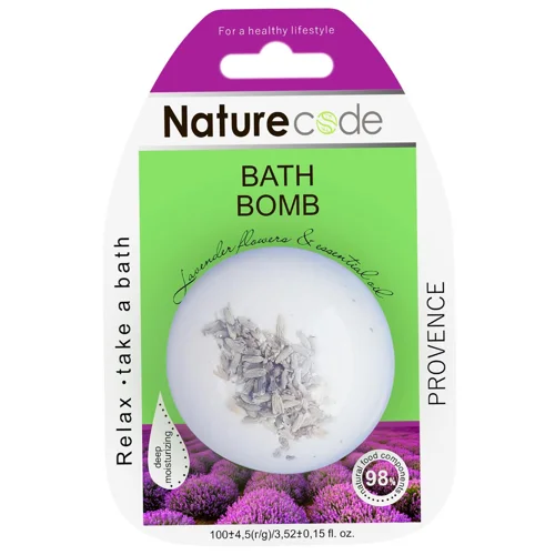 Бомбочка для ванни Nature Code Provence 100г