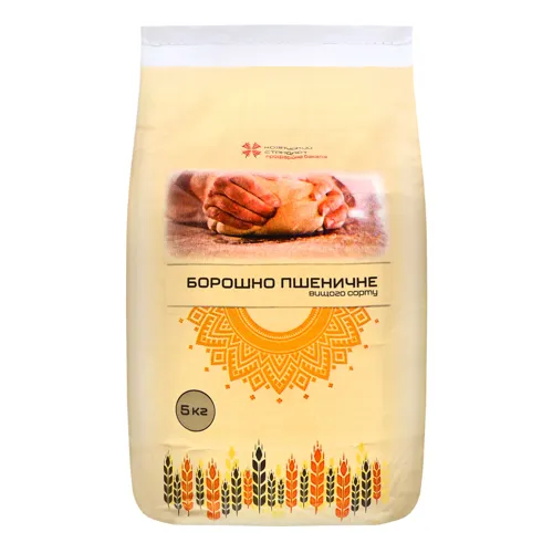 Борошно пшеничне Козацький Стандарт м/у 5кг