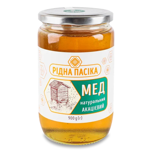 Мед Натуральний Акацієвий, С/Б 900г