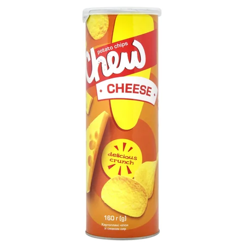 Чипси Chew зі смаком сиру 160г