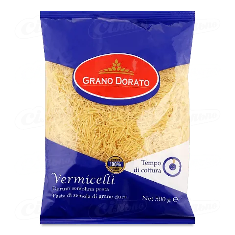 Вироби макаронні Grano dorato вермішель, 500г