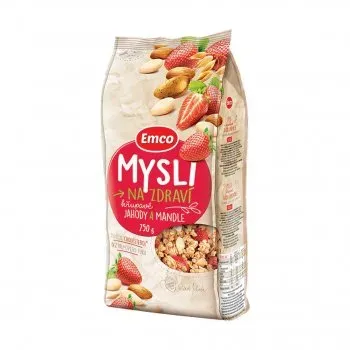 Мюслі Emco Полуниця Мигдаль 750г