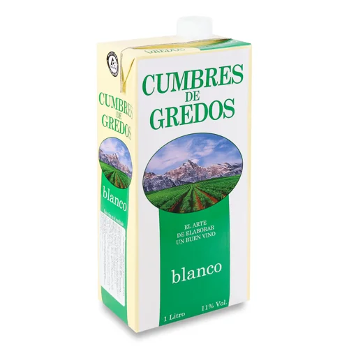 Вино Cumbres de Gredos blanco dry 1л