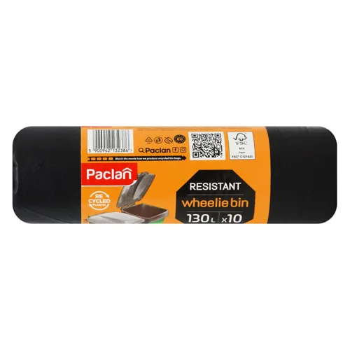 Пакети для сміття Paclan 10шт*130л