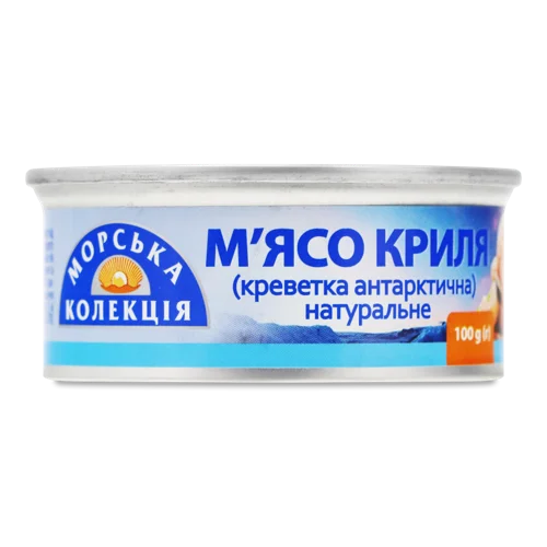 М'ясо Криля Натуральне, Залізна Банка, 100г