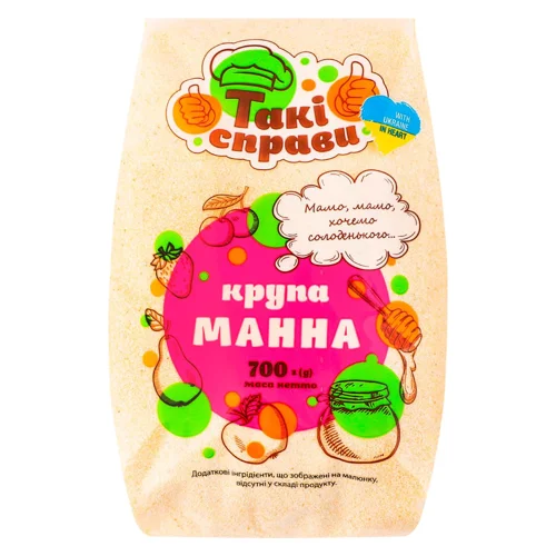 Крупа манна Такі Справи 700г