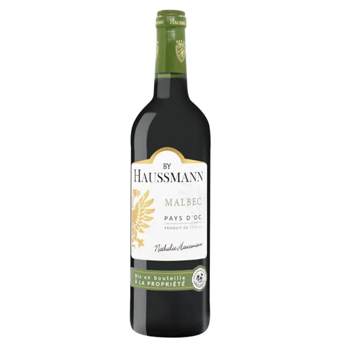 Вино Haussmann Malbec червоне сухе 12,5% 0,75л