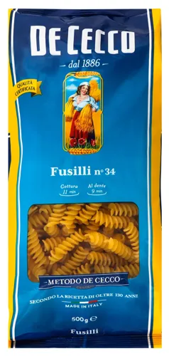 Вироби макаронні Fusilli De Cecco м/у 500г