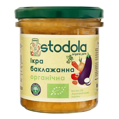 Ікра баклажанна консервована Stodola с/б 300г
