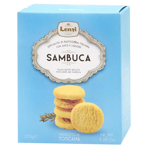 Печиво Lenzi Sambuca зі смаком самбуки та анісу 150г