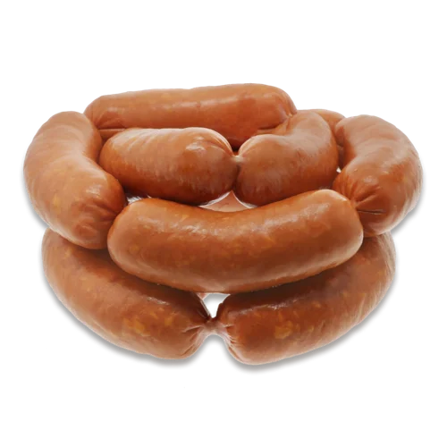 Ковбаски Шашличні З Сиром Напівкопчене Бердянський М'ясокомбінат, кг