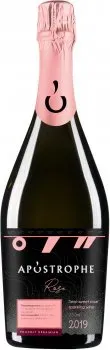 Вино ігристе Apostrophe рожеве напівсолодке 0.75л 10–13%