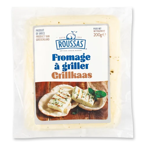 Сир Для Грилю Roussas 43% Коров'ячий/Молочний, к/у