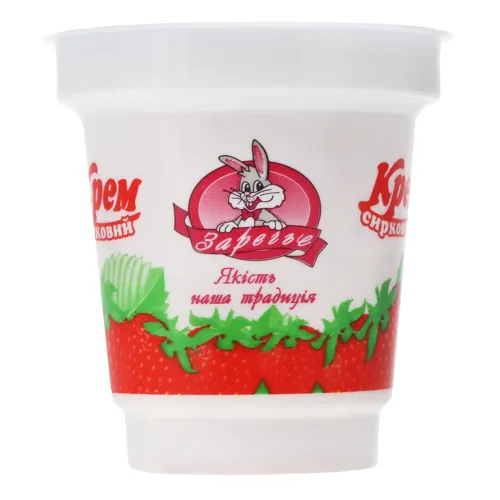 Крем сирковий «Полуниця» Заречье 150г