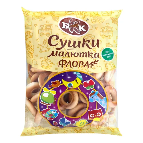 Сушки Малютка Флора БКК м/у 300г