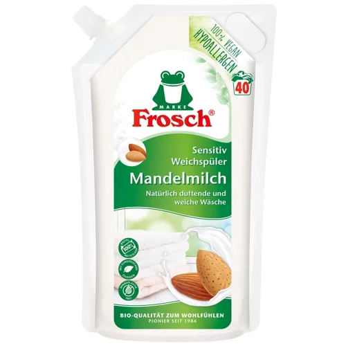 Ополіскувач для білизни Frosch Мигдальне молочко 1л