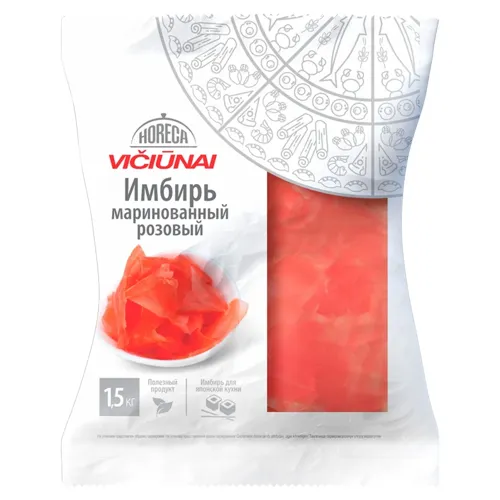 Імбир Vici рожевий маринований 1,5кг