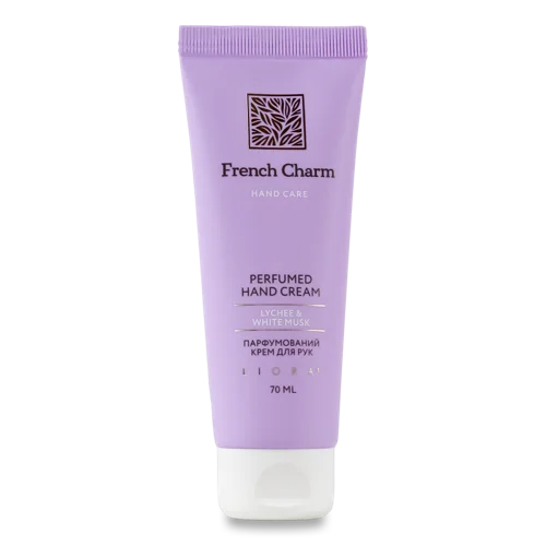 Крем Для Рук Парфумований Lychee & White Musk French Charm Liora, 70мл