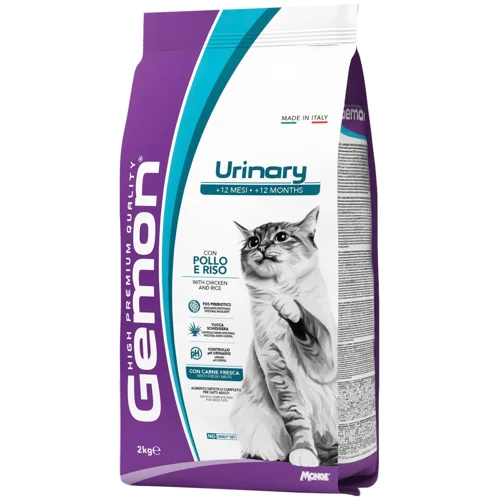 Корм сухий Gemon Urinary Курка з рисом для котів 2кг