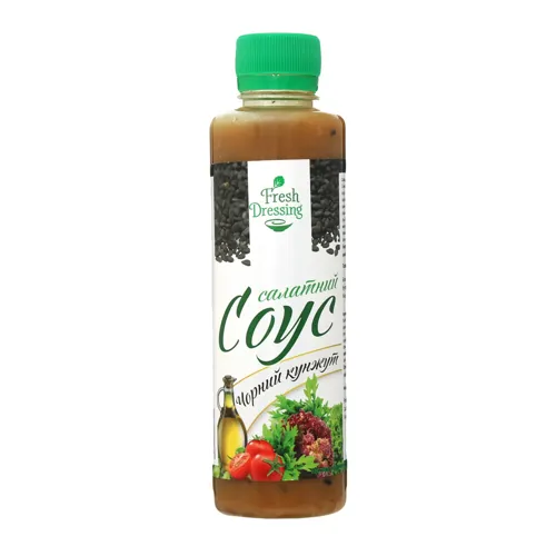 Соус Fresh Dressing салатний чорний кунжут
