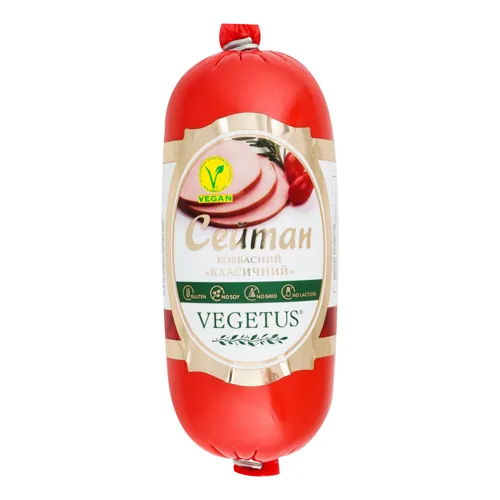 Сейтан ковбасний Класичний Vegetus 350г
