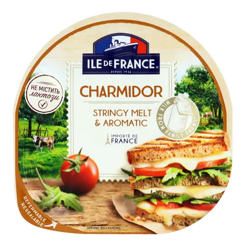 Сир напівтвердий Charm Ile De France лоток 150г