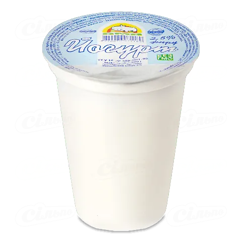 Йогурт «АМА» 2,5%, стакан, 380г