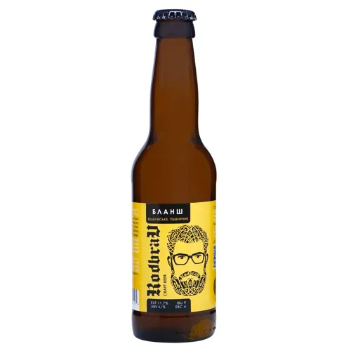 Пиво Rodbrau Бланш пшеничне світле 4,1% 0,33л
