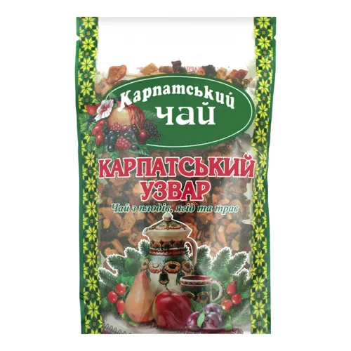 Чай з плодів, ягід і трав Карпатський узвар Карпатський чай д/п 100г