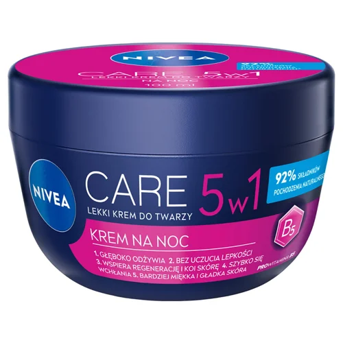 Крем для обличчя Nivea Care нічний 100мл