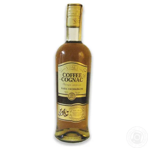 Вермут Vdala Coffee з коньяком 20% 0,5л