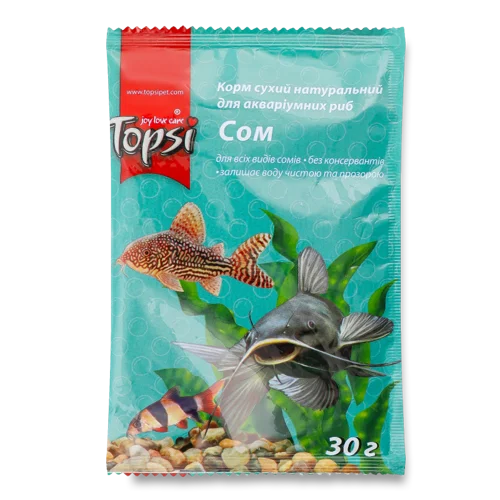 Корм Для Акваріумних Риб Сом В/ґ, 30г
