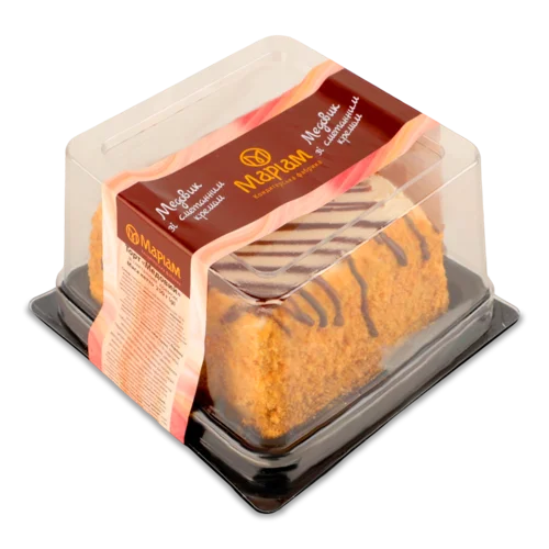 Торт Зі Сметанним Кремом Медовий, В/ґ, П/к 250г