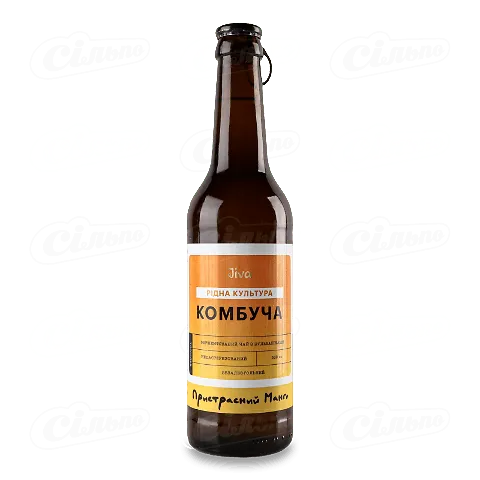 Напій Jiva «Лавка Традицій» Комбуча «Пристрасний манго», 330мл