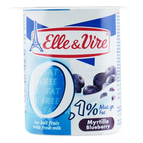 Десерт 0.1% молочний Чорниця Elle&Vire ст 125г