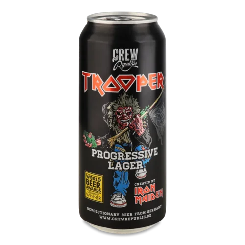 Пиво Crew Republic Iron Maiden Trooper світле з/б