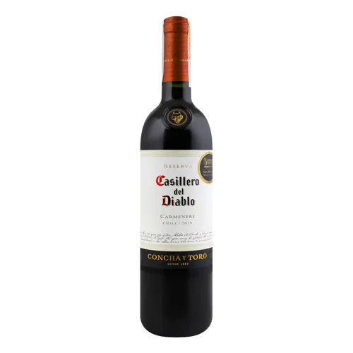 Вино 0.75л 13.5% червоне сухе Carmenere Casillero del Diablo пл