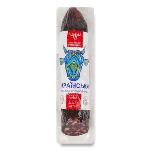 Ковбаса Напівкопчена Українського М'ясокомбінату, н/к, кг
