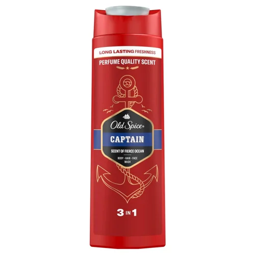 Гель для душу + шампунь Old Spice Captain 400мл