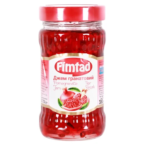 Джем Fimtad гранатовий 380г
