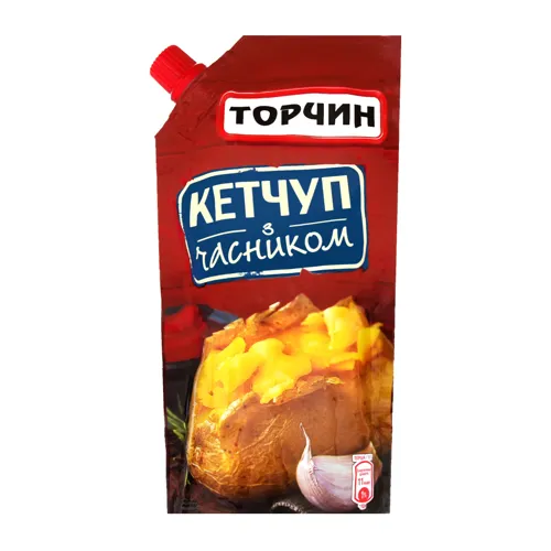 Кетчуп з Часником Торчин д/п 300г