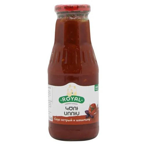 Соус Royal гострий до шашлику 350г