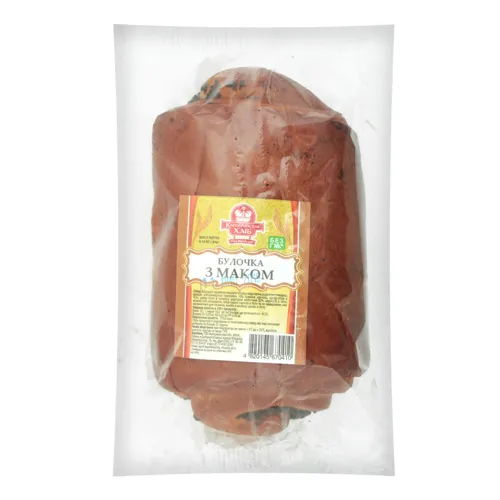 Булочка з маком Катеринославхліб м/у 0.1кг