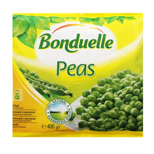 Горошок заморожений зелений Bonduelle м/у 400г