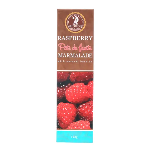 Мармелад Raspberry Pate de Fruits Shoud'e к/у 192г