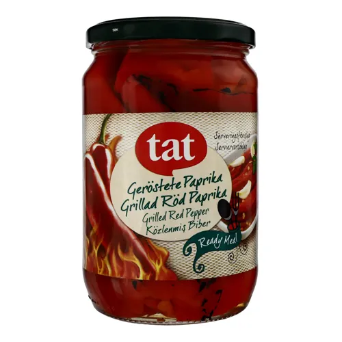 Перець червоний гриль Tat с/б 670г