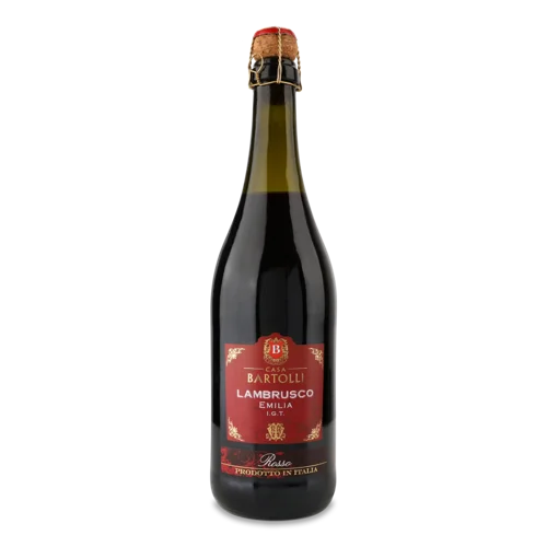Вино Ігри Lambrusco Del Emilia Червоне Сухе, 0.75 Л, Casa Bart