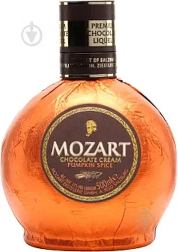 Лікер Mozart Chocolate Cream Pumpkin Spice 15% 0,5л