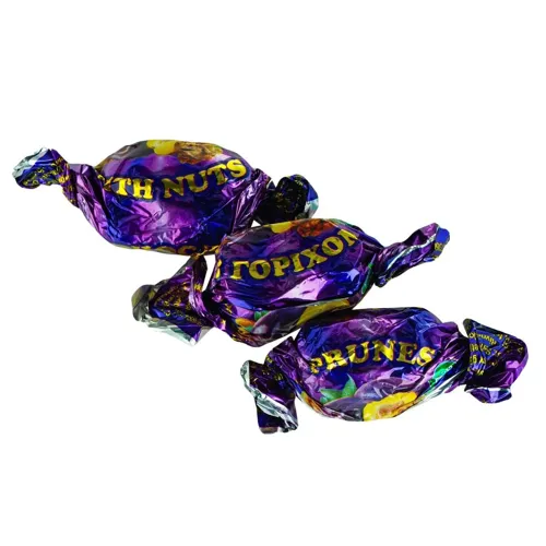 Цукерки Аметист плюс Чорнослив з горіхом в глазурі вагові