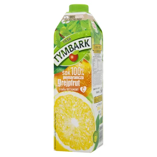 Сік Tymbark Апельсиново-Грейпфрутовий 100%, 1л